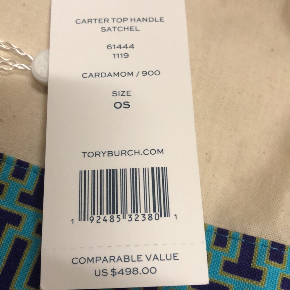 Tory Burch Satchel Center top handle - Picture 11 of 12